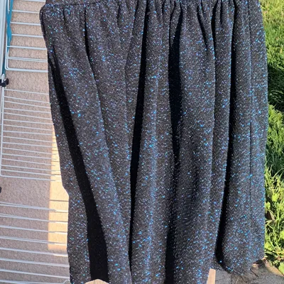 Robe bleu fille paillettes 